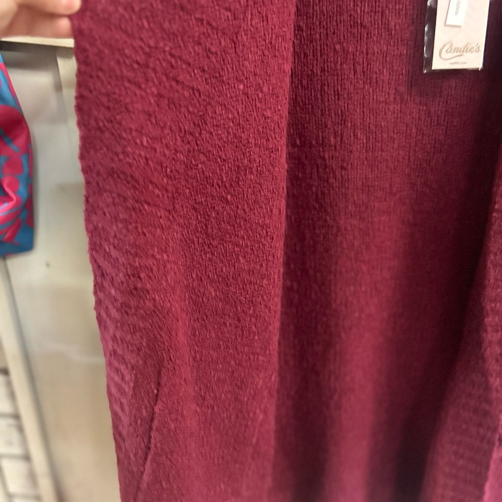 Candies ladies med maroon cardigan new - Picture 4 of 8